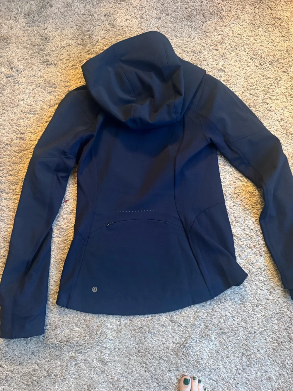 Lululemon Women’s Cross Chill Performance Jacket – True Navy – Size S - Picture 4 of 8
